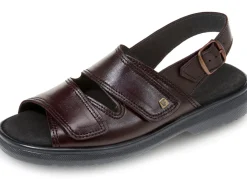 Herren BADER Bequeme Herren-Sandalen, Weite K, mit herausnehmbarem Fußbett