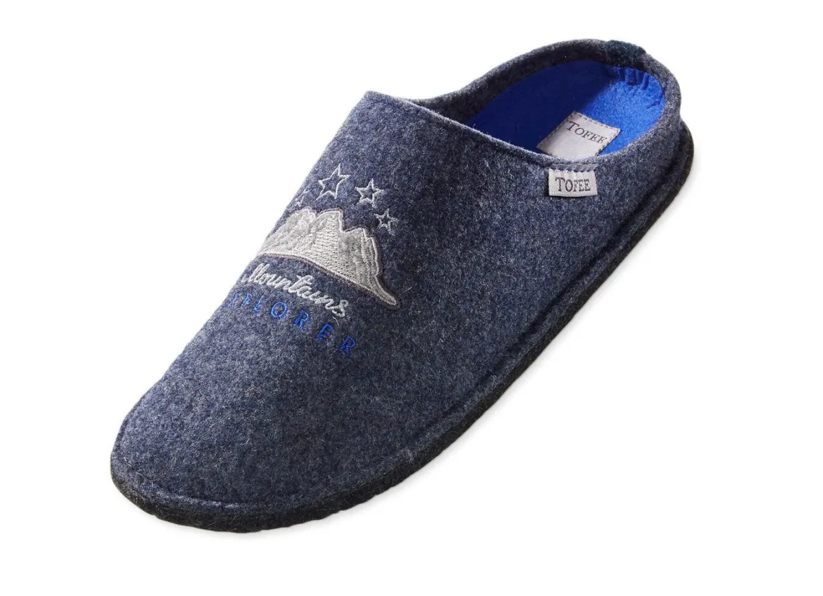 Herren BADER Bequemer Herren-Hausschuh