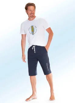 Herren BADER Bermuda mit breitem Bund in 4 Farben
