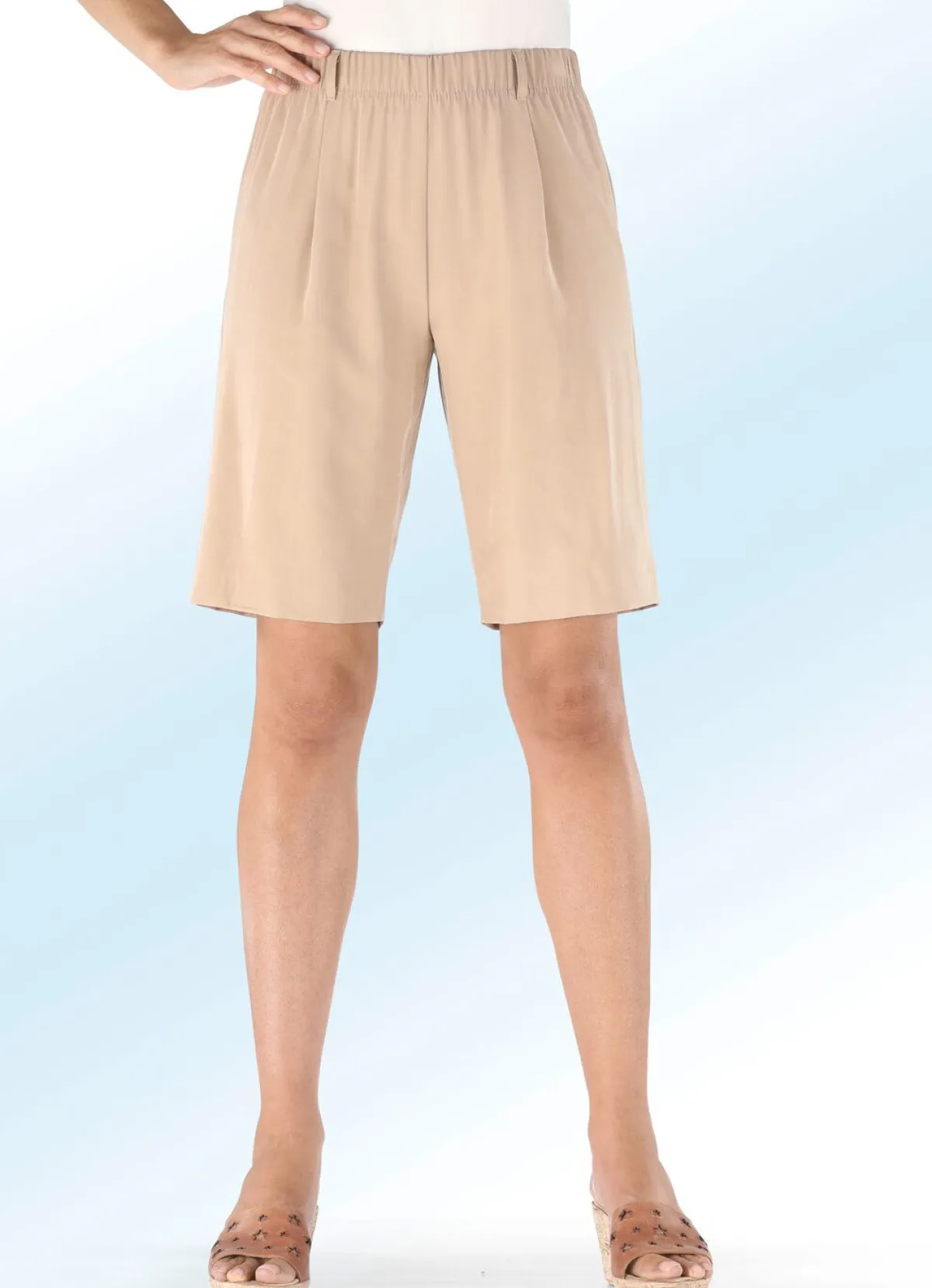 Damen KLAUS MODELLE MADE IN GERMANY Bermudas in bequmer Schlupfform
