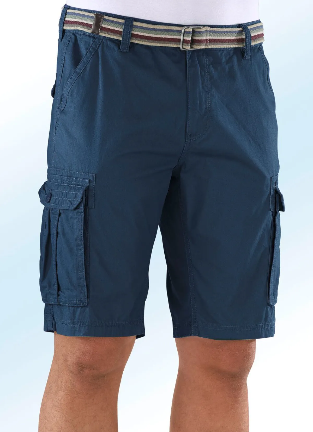 Herren BADER Bermudas mit Cargotaschen in 4 Farben