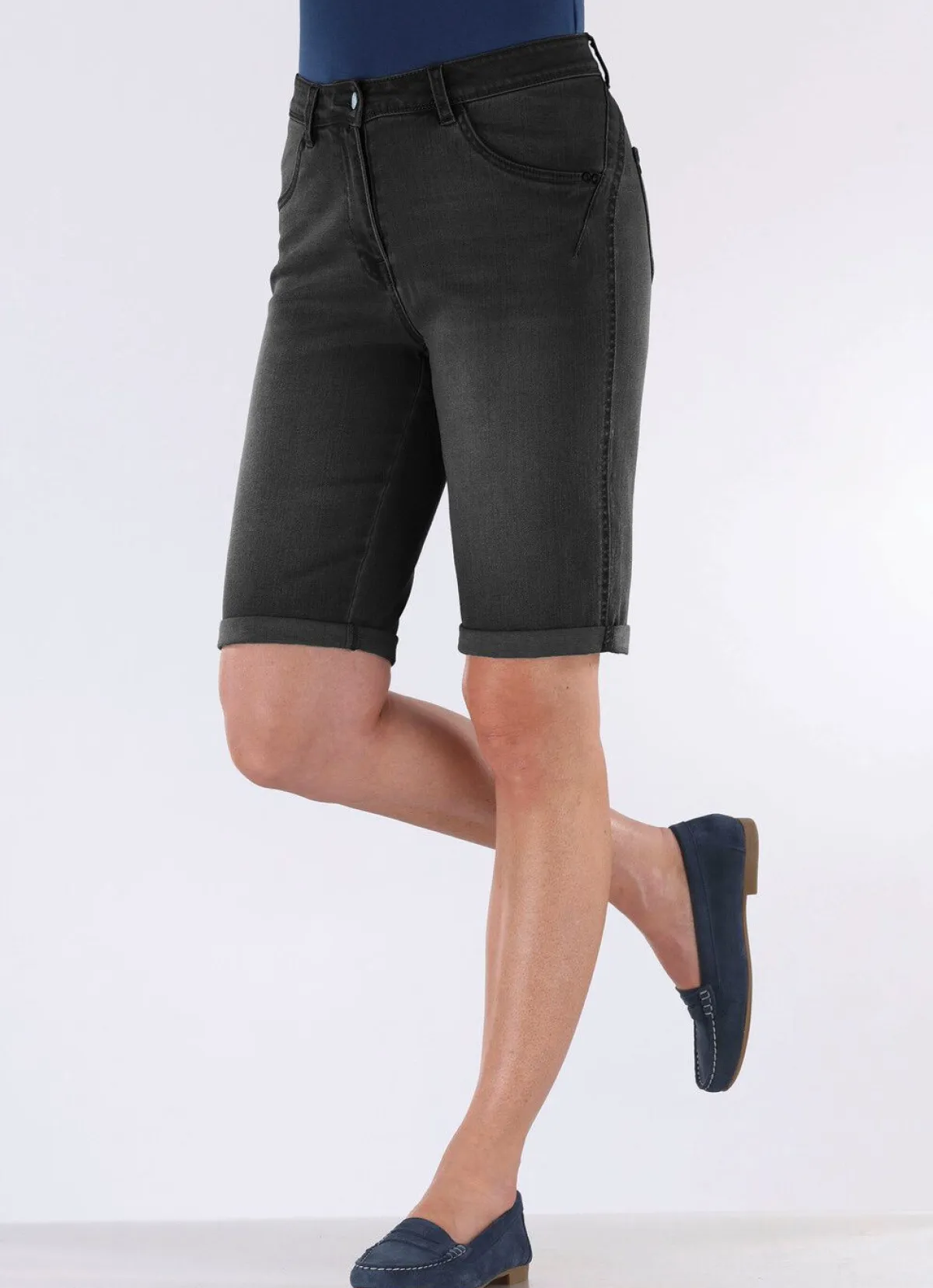 Damen BADER Bermudas mit Push-up-Effekt
