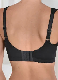 Damen BADER BH mit Raubtierdessin im Vorderteil