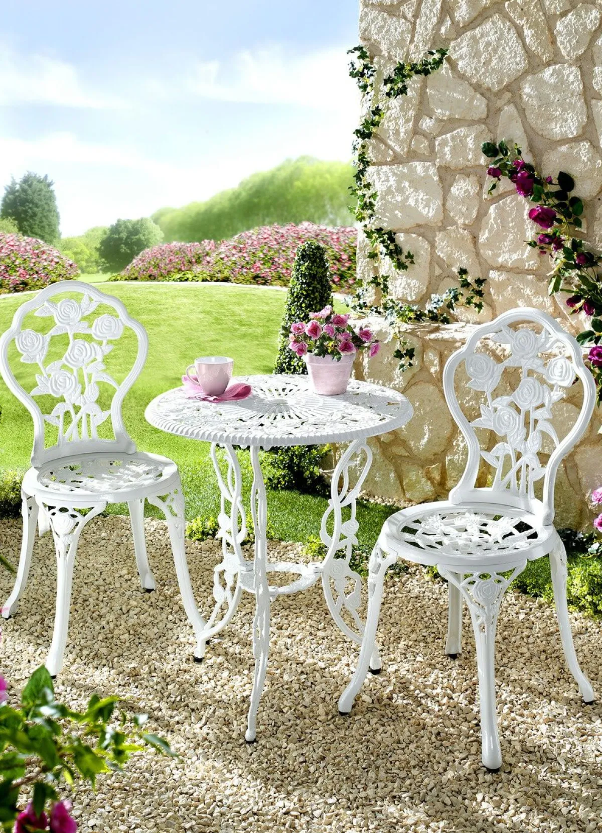 BADER Bistro-Set Rosamunde, 3-teilig