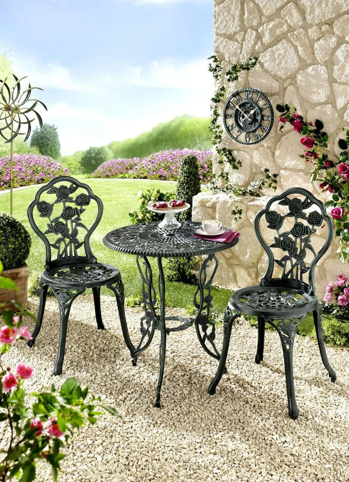BADER Bistro-Set Rosamunde, 3-teilig