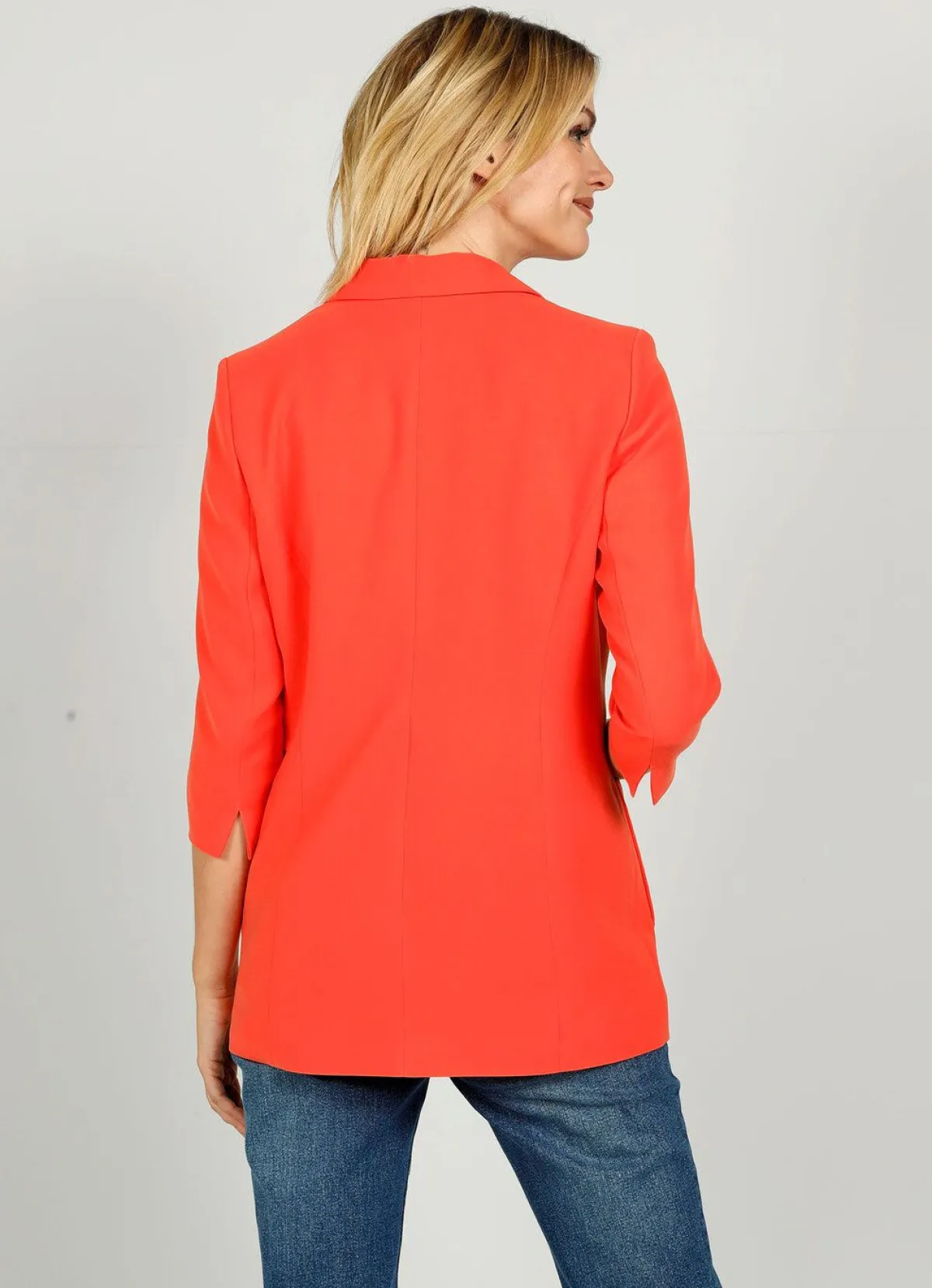 Damen BADER Blazer mit geschlitztem 3/4 Arm