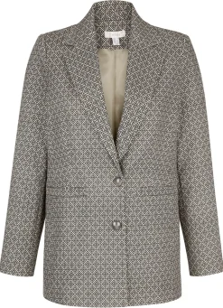 Damen BADER Blazer mit grafischem Dessin