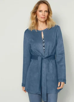 Damen BADER Blazer mit Nietenzier an den Ärmelabschlüssen