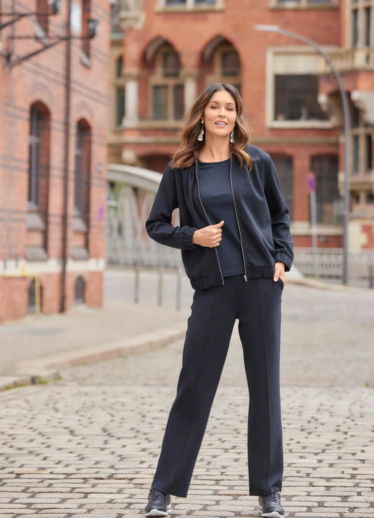 Damen Tizia Blouson mit Reißverschlussleiste