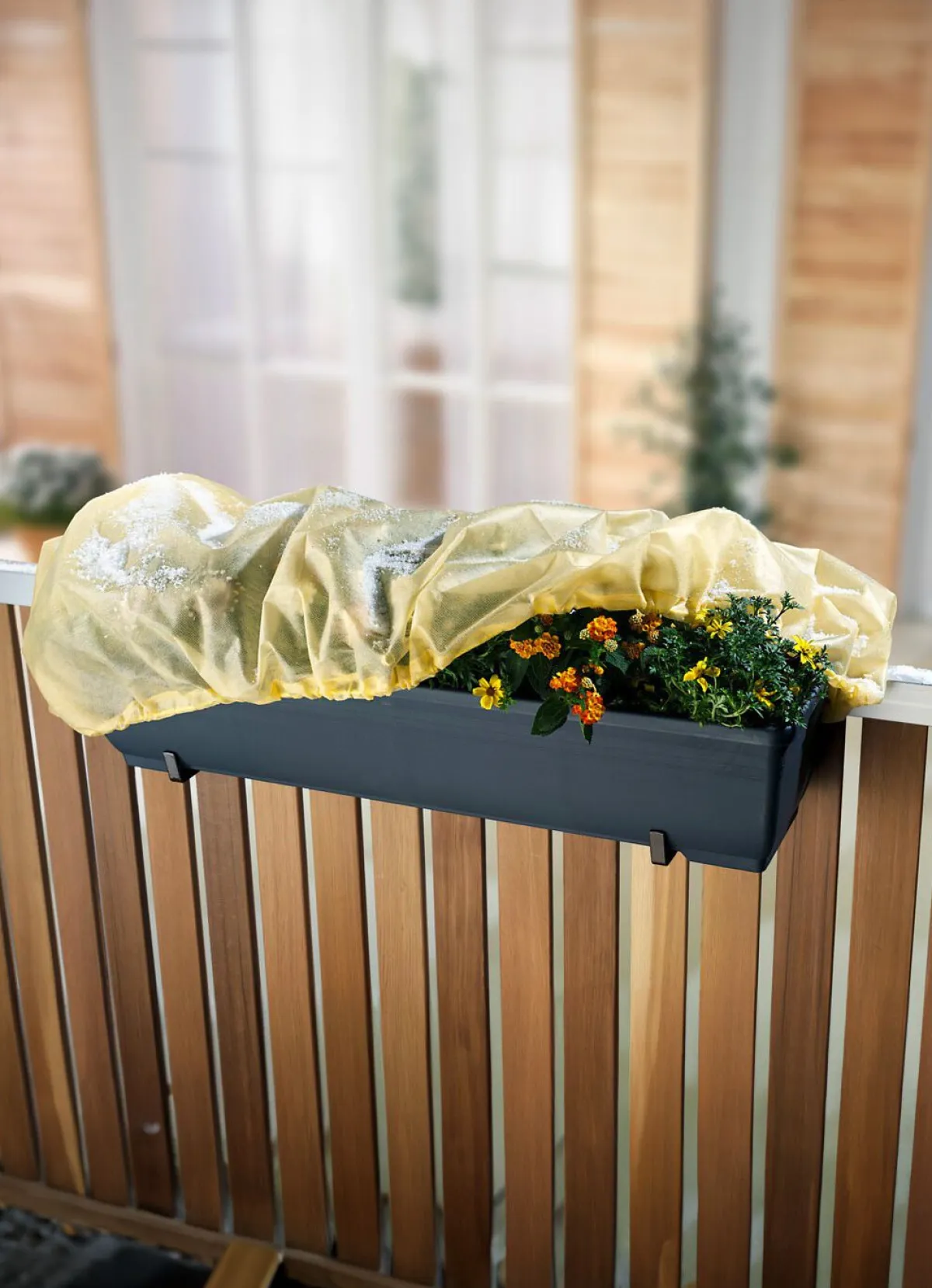 BADER Blumenkastenhauben, 2er-Set