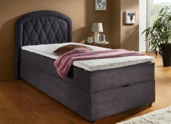 BADER Boxspringbett mit Bettkasten und Topper