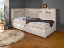 Kinder BADER Boxspringbett mit integrierter LED-Beleuchtung