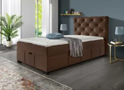 BADER Boxspringbett mit Kaltschaumtopper