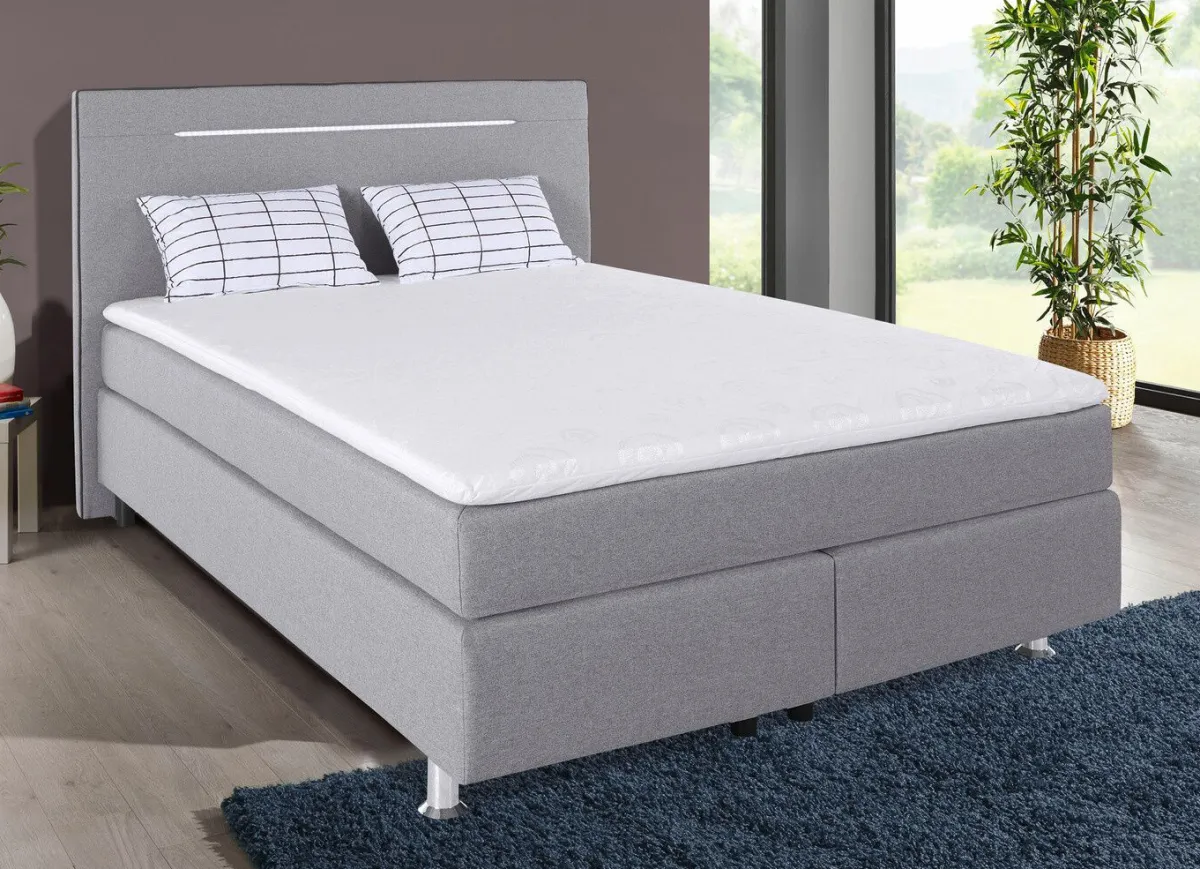 BADER Boxspringbett mit LED-Beleuchtung