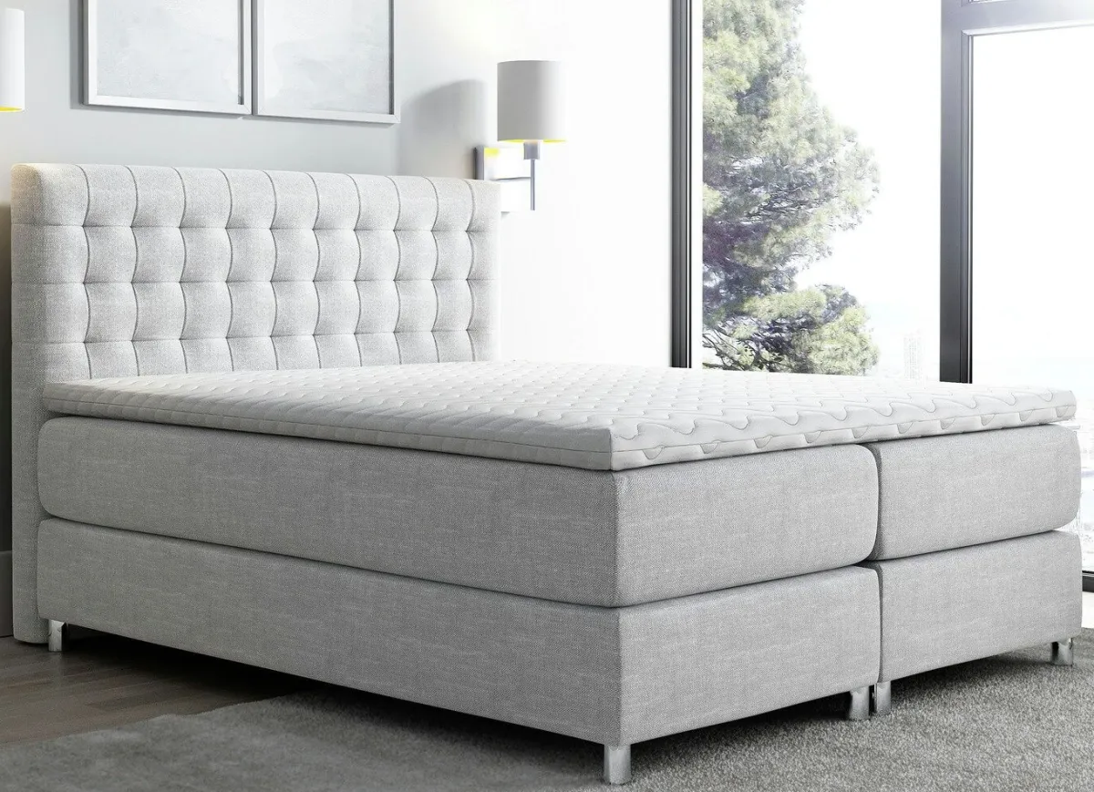 BADER Boxspringbett mit Topper