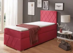 BADER Boxspringbett mit Topper und Bettkasten