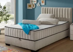 BADER Boxspringbett mit Wendematratze und Bettkasten
