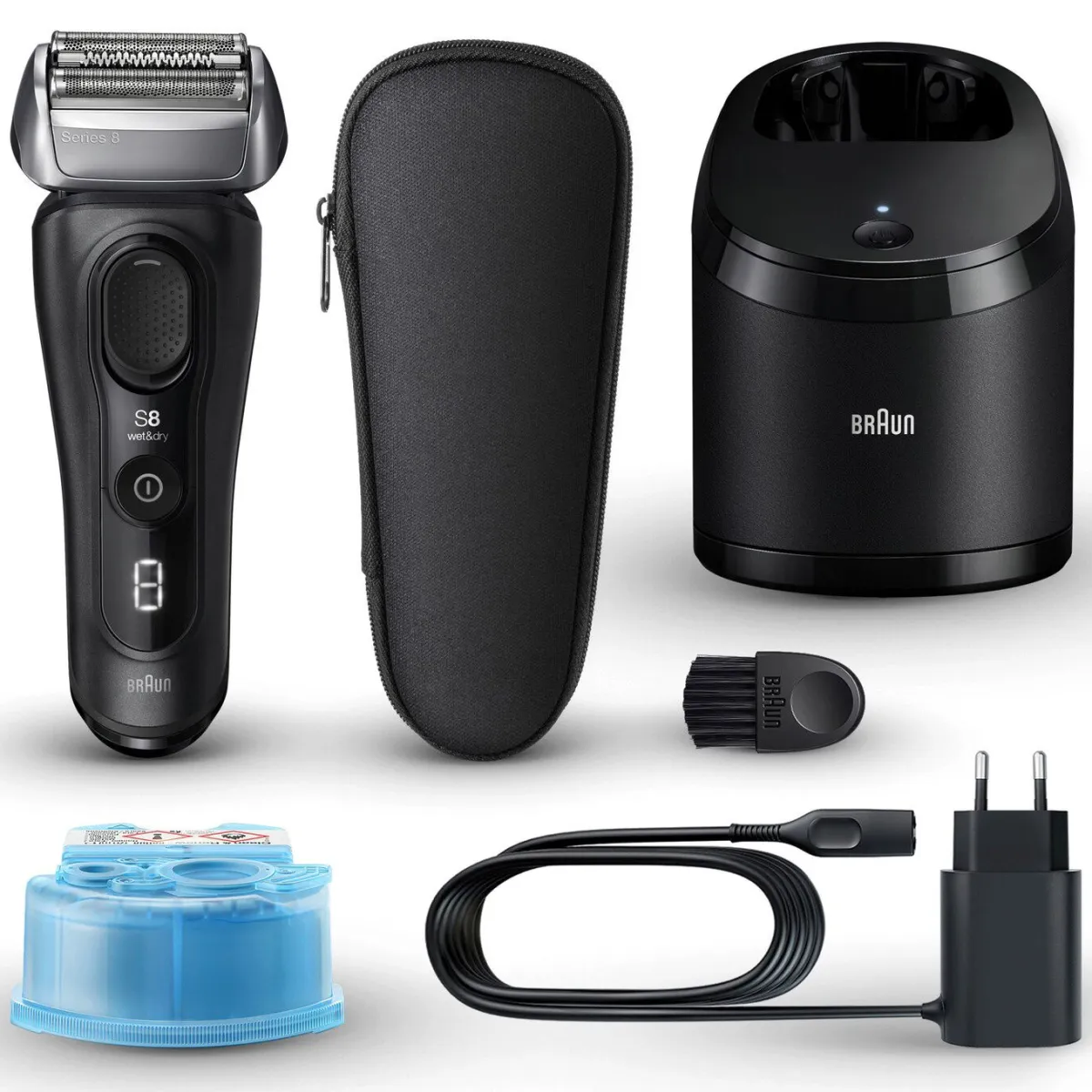 BRAUN 8560cc Akku-/Netz-Rasierer