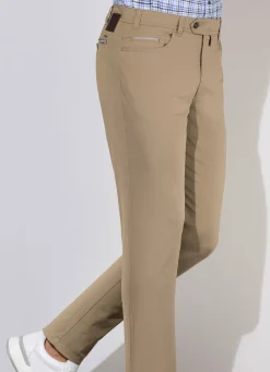 Herren BADER "Brühl"-Hose mit Bundübertritt in 3 Farben