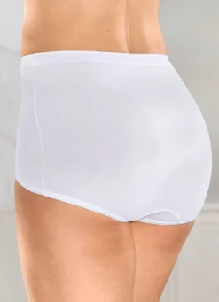 Damen brio lingerie Fünferpack Slips mit elastischen Abschlüssen