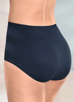 Damen brio lingerie Fünferpack Slips mit elastischen Abschlüssen