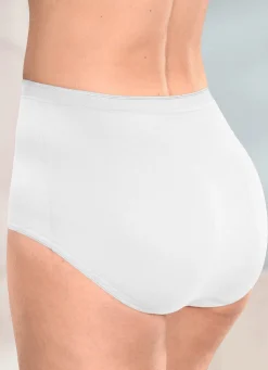 Damen brio lingerie Fünferpack Slips mit elastischen Abschlüssen