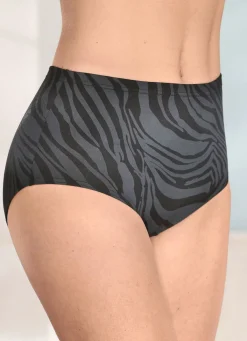 Damen brio lingerie Viererpack Slips mit Druckdessin