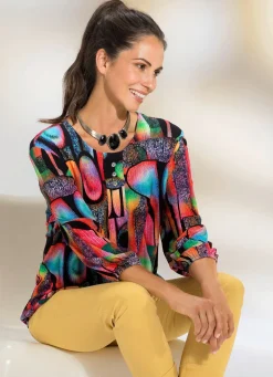 Damen BADER Bunte Shirt-Tunika