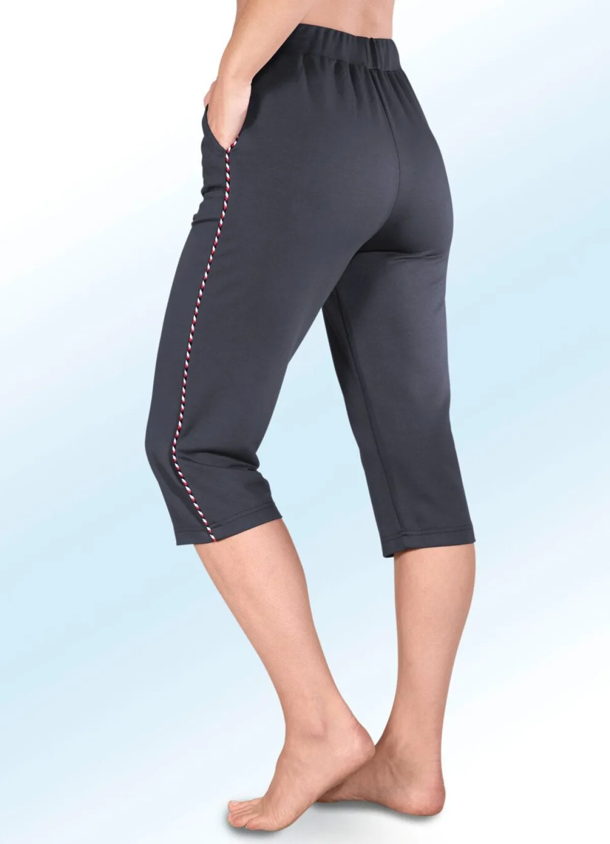 Damen PLANTIER Caprihose mit bequemem Dehnbund