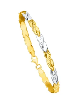 Damen BADER Charmantes Armband in Bicolor