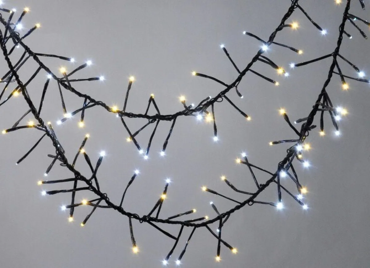 BADER Cluster-LED-Lichterkette mit digitalem Outdoor-Trafo