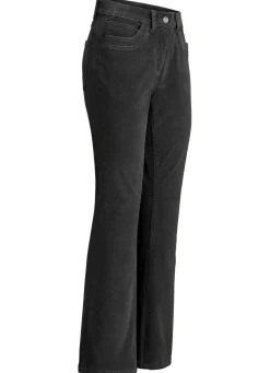 Damen BADER Cordhose in trendiger Bootcut-Form