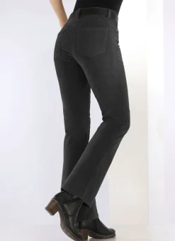 Damen BADER Cordhose in trendiger Bootcut-Form