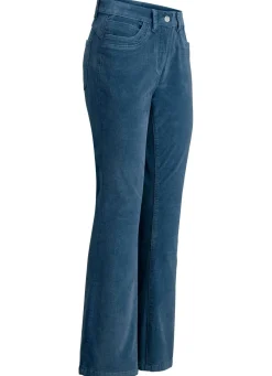 Damen BADER Cordhose in trendiger Bootcut-Form