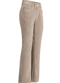 Damen BADER Cordhose in trendiger Bootcut-Form