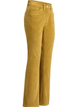 Damen BADER Cordhose in trendiger Bootcut-Form