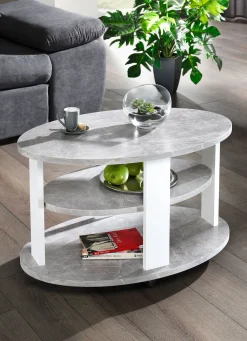 BADER Couchtisch auf Rollen
