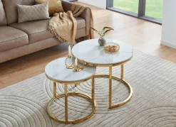 BADER Couchtisch, 2er Set