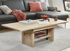 BADER Couchtisch mit Lift-Mechanik