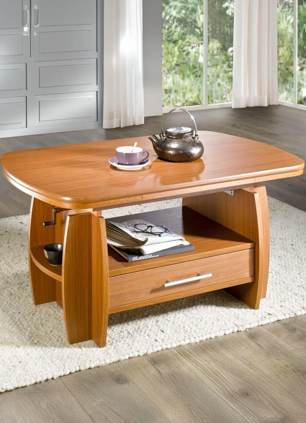 BADER Couchtisch mit Schublade