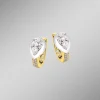 Damen BADER Creolen mit Brillanten und Diamanten