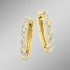 Damen BADER Creolen mit Diamanten