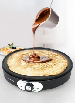 BADER Crêpes-Maker mit antihaftbeschichteter Backfläche