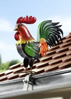 BADER Dachrinnen- und Zaunfigur "Hahn"