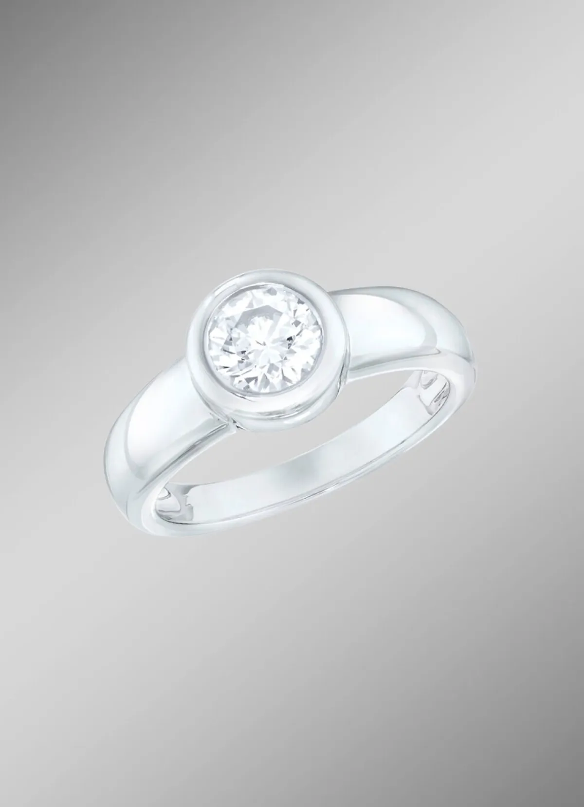 Damen BADER Damenring mit Brillant