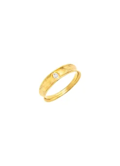 Damen BADER Damenring mit Diamant