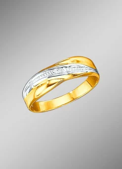 Damen BADER Damenring mit Diamant