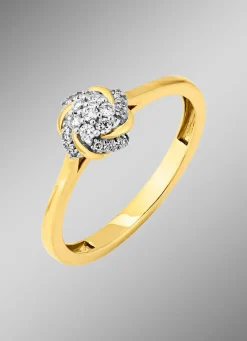 Damen BADER Damenring mit 23 Diamanten