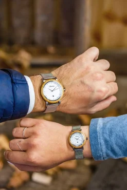 Damen WAIDZEIT Damenuhr mit Meshband