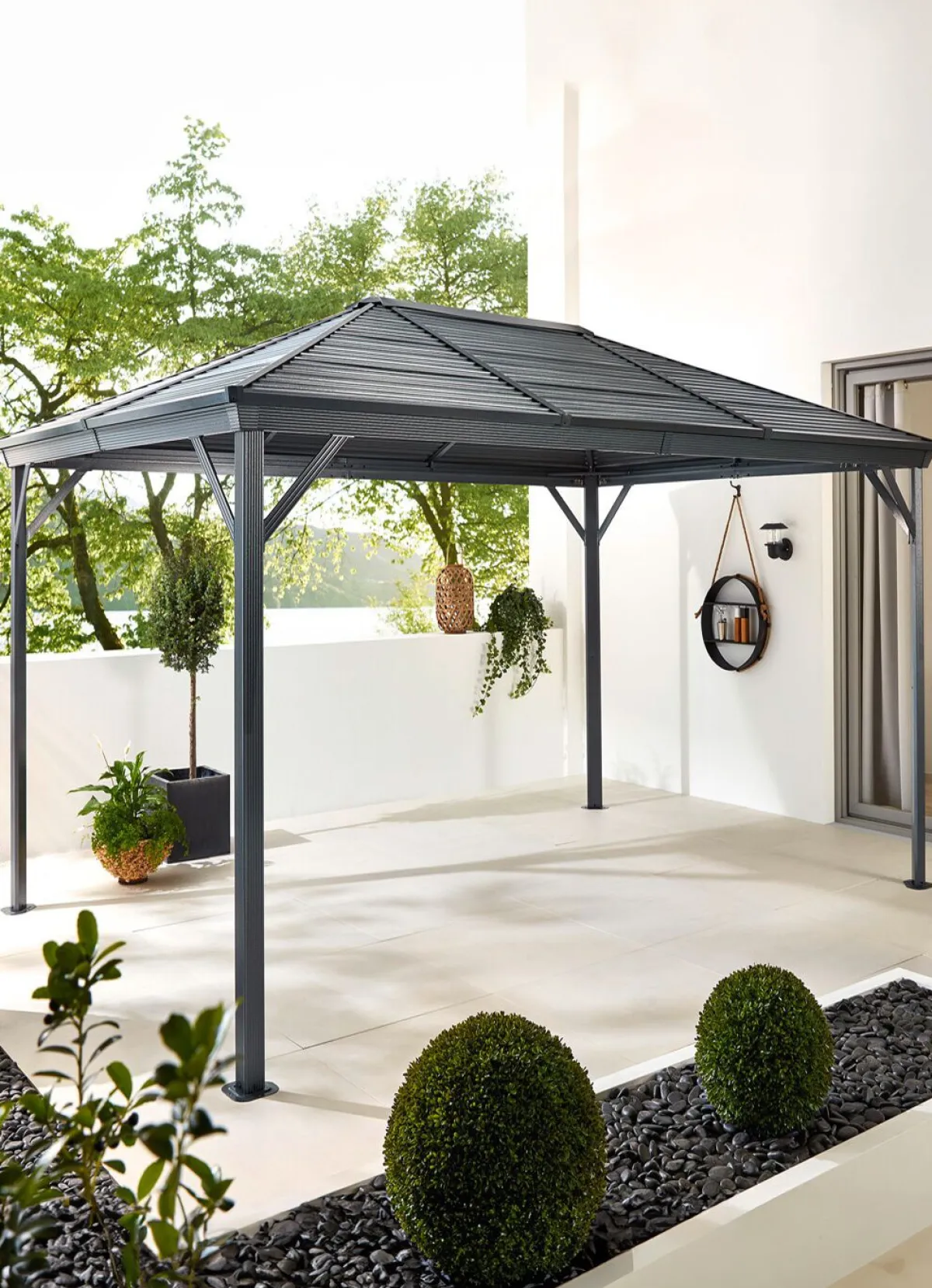 BADER Dauerhaft rostfreier Pavillon Ventura